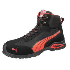 Puma Madrid S1PL FO SR munkavédelmi bakancs (fekete/piros, 39)