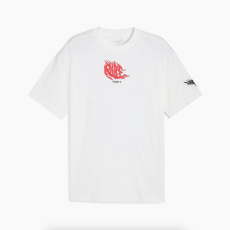 Puma melo phoenix tee ii póló férfi fehér xl