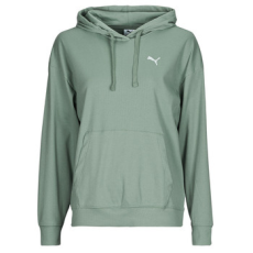 Puma Pulóverek ESS ELEVATED RIB HOODIE Zöld US M