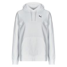 Puma Pulóverek ESS Relaxed Hoodie FL Fehér US XL