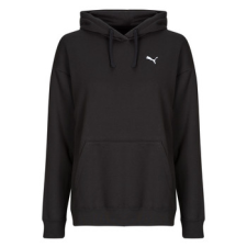 Puma Pulóverek ESS Relaxed Hoodie FL Fekete US S női pulóver, kardigán