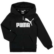 Puma Pulóverek ESSENTIAL BIG LOGO FZ HOODIE Fekete 12 éves gyerek pulóver, kardigán