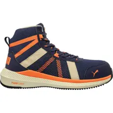 Puma rival blue/orange S1PS esd FO HRO SR munkavédelmi bakancs (45)