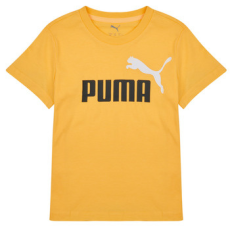 Puma Rövid ujjú pólók ESS 2 COLOR NO1 LOGO TEE Citromsárga 5 / 6 Jahre