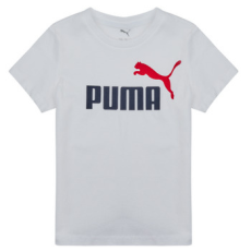 Puma Rövid ujjú pólók ESS 2 COLOR NO1 LOGO TEE Fehér 15 / 16 Jahre
