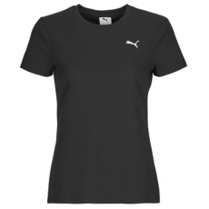 Puma Rövid ujjú pólók ESS ELEVATED RIB TEE Fekete US M
