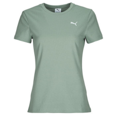Puma Rövid ujjú pólók ESS ELEVATED RIB TEE Zöld US L
