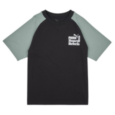 Puma Rövid ujjú pólók ESS MID90S GRAPHIC TEE II B Fekete 15 / 16 Jahre