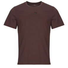 Puma Rövid ujjú pólók ESS Small No. 1 Logo centered Tee Barna US S