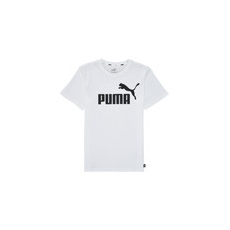 Puma Rövid ujjú pólók ESSENTIAL LOGO TEE Fehér 4 / 5 Jahre