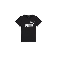 Puma Rövid ujjú pólók ESSENTIAL LOGO TEE Fekete 7 / 8 Jahre