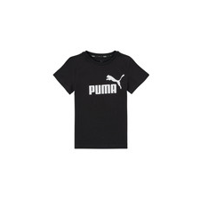 Puma Rövid ujjú pólók ESSENTIAL LOGO TEE Fekete 9 / 10 Jahre gyerek póló