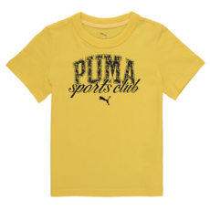 Puma Rövid ujjú pólók PUMA CLASS GRAPHIC TEE B Citromsárga 7 / 8 Jahre
