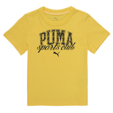 Puma Rövid ujjú pólók PUMA CLASS GRAPHIC TEE B Citromsárga 9 / 10 Jahre gyerek póló