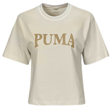 Puma Rövid ujjú pólók PUMA SQUAD GRAPHIC TEE Bézs US L női póló