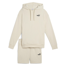 Puma Rövidnadrág Kapucnis Relaxed Sweat Suit 7 68507687 Női Bézs XXS