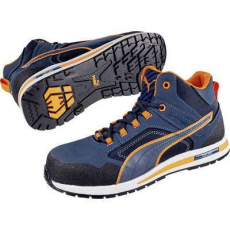 Puma Safety Crosstwist Mid 633140-46 Biztonsági csizma S3 Méret: 46 Kék, Narancs 1 pár