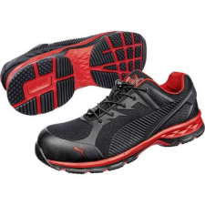PUMA Safety FUSE MOTION 2.0 RED LOW 643890-44 ESD biztonsági cipő S1P Méret: 44 Fekete, Piros 1 pár (643890-44) - Munkavédelmi cipők munkavédelmi cipő