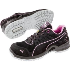 PUMA Safety Fuse TC Pink Wns Low 644110-38 ESD biztonsági cipő S1P Méret: 38 Fekete, Rózsa 1 pár (644110-38) - Munkavédelmi cipők