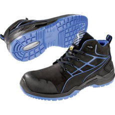 PUMA Safety Krypton Blue Mid 634200-42 ESD biztonsági csizma S3 Méret: 42 Fekete, Kék 1 pár (634200-42)