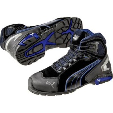 PUMA Safety Rio Black Mid 632250-43 Biztonsági csizma S3 Méret: 43 Fekete, Kék 1 pár (632250-43)