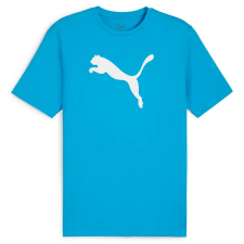 Puma teamRISE logo férfi póló, speed kék-fehér, S25 férfi póló