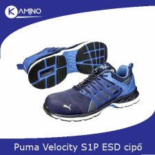 Puma Velocity 2.0 blue S1P ESD munkavédelmi cipő munkavédelmi cipő