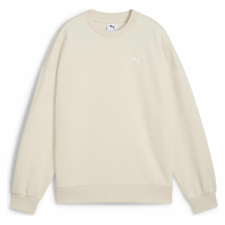 Puma Wardrobe Ess Oversized Crew Dk Blúz 63004587 Női Bézs XL női pulóver, kardigán