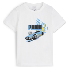 Puma X Hot Wheels Graphic Tee 63006902 Gyerek Fehér 110 gyerek póló