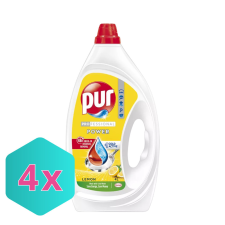  Pur mosogató 4L citrom KARTON - 4 db tisztító- és takarítószer, higiénia