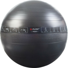 Pure 2 Improve Gym Ball - gimnasztikai labda (75cm), fekete fitness labda