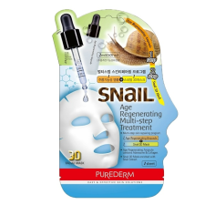 PureDerm arckezelés csiganyál kivonattal-öregedésgátló-3D maszk+szérum ADS360 arcpakolás, arcmaszk