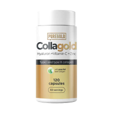 PureGold CollaGold - Marha és Hal kollagén hialuronsavval - 120 kapszula - PureGold vitamin és táplálékkiegészítő