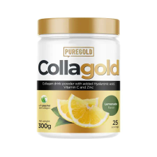 PureGold CollaGold Marha és Hal kollagén italpor hialuronsavval - Lemonade - 300g - PureGold vitamin és táplálékkiegészítő