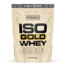 PureGold Iso Whey Gold fehérjepor - Strawberry Cream 900g vitamin és táplálékkiegészítő