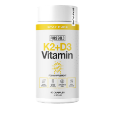 PureGold K2D3 Vitamin kapszula 60db vitamin és táplálékkiegészítő