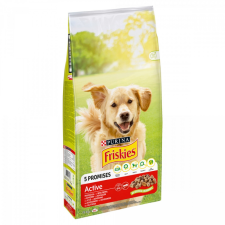Purina-Friskies Friskies Active száraz kutyaeledel marhával 15 kg kutyaeledel