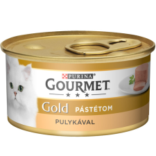 Purina Gourmet Gold Pástétom 85 g Pulyka macskaeledel