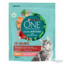 Purina One 750gr DualNature Sterilcat lazac tőzegáfonyával (ivartalanított macskáknak) macskaeledel