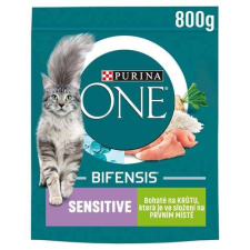  PURINA ONE 800g Sensitive pulykával és rizzsel macskaeledel