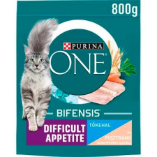 PURINA ONE 800gr Difficult Appetite tőkehal és pisztráng macskaeledel