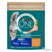 Purina One 800gr Senior 7+ Csirke (7 év feletti cicáknak) macskaeledel