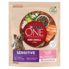  PURINA ONE MINI Dog Sensitive 800g száraz kutyaeledel lazaccal kutyaeledel