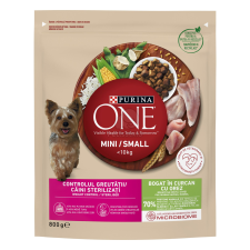 Purina ONE Mini Weight Control száraz kutyaeledel - pulyka 800 g kutyaeledel