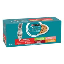 Purina One Sterilcat Marhával, lazaccal, pulykával, csirkével nedves macskaeledel 40x85g macskaeledel