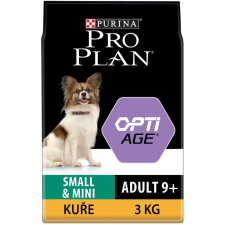 Purina Pro Plan Adult 9+ small&mini OPTIAGE, csirke, 3 kg kutyaeledel