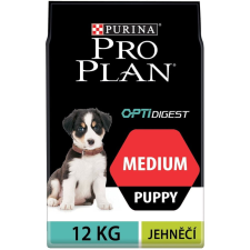 Purina Pro Plan Puppy medium OPTIDIGEST, bárány, 12 kg kutyaeledel