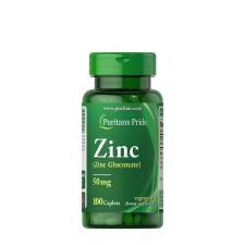 Puritan s Pride Cink 50 mg - Zinc (100 Tabletta) vitamin és táplálékkiegészítő