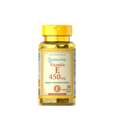 Puritan s Pride E-vitamin 1000 NE (450 mg) (50 Lágykapszula) vitamin és táplálékkiegészítő