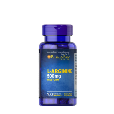 Puritan s Pride L-Arginin 500 mg (100 Kapszula) vitamin és táplálékkiegészítő